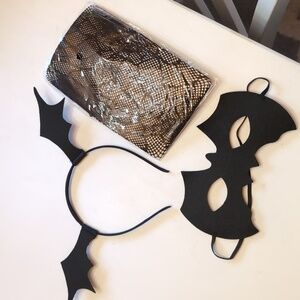 Bat mask costume set - HALLOWEEN